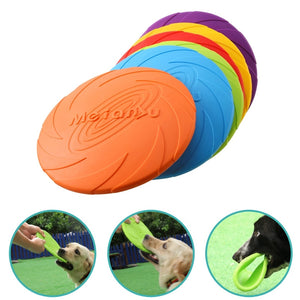 Flying Discs Silicone Dog Toy