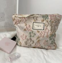 Retro Floral Print Large Capacity Bag