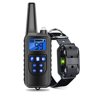 Waterproof Rechargeable Remote Control 800m Digital Dog Training Collar