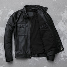 Genuine Leather Classic Black Jacket