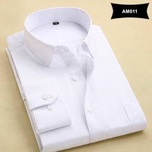 Classic Style Solid Long Sleeve Office Shirt
