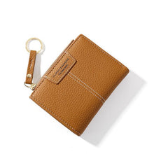 Soft Faux Leather Mini Hasp Wallet