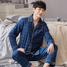 100% Cotton 2 Piece Plaid Pajamas Set