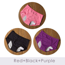 3pcs/Set Leak Proof Menstrual Panties