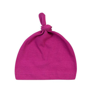 Cotton Knotted Solid Color Beanies