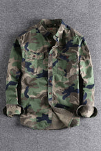 Camouflage Cargo Durable Outdoor Military Style Shirt