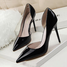 BIGTREE Patent Leather Pump Stilettos