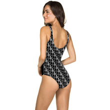 Colorful Print One Piece Bathing Suit
