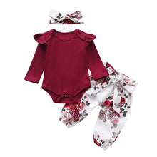 3Pcs Baby Girl Outfit